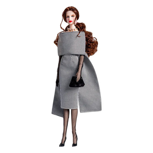 Supermodel Doll Clothes Suit European Fashion Classic Trench Coat Accessories Set Princess Dress DIY Limited Collection Gifts